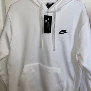White Nike Hoodie